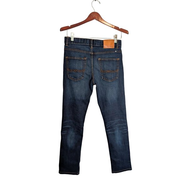 Lucky Brand Boys 18 Dark Wash Skinny Jeans Authentic Youth Denim Skater kid pant - Picture 2 of 8